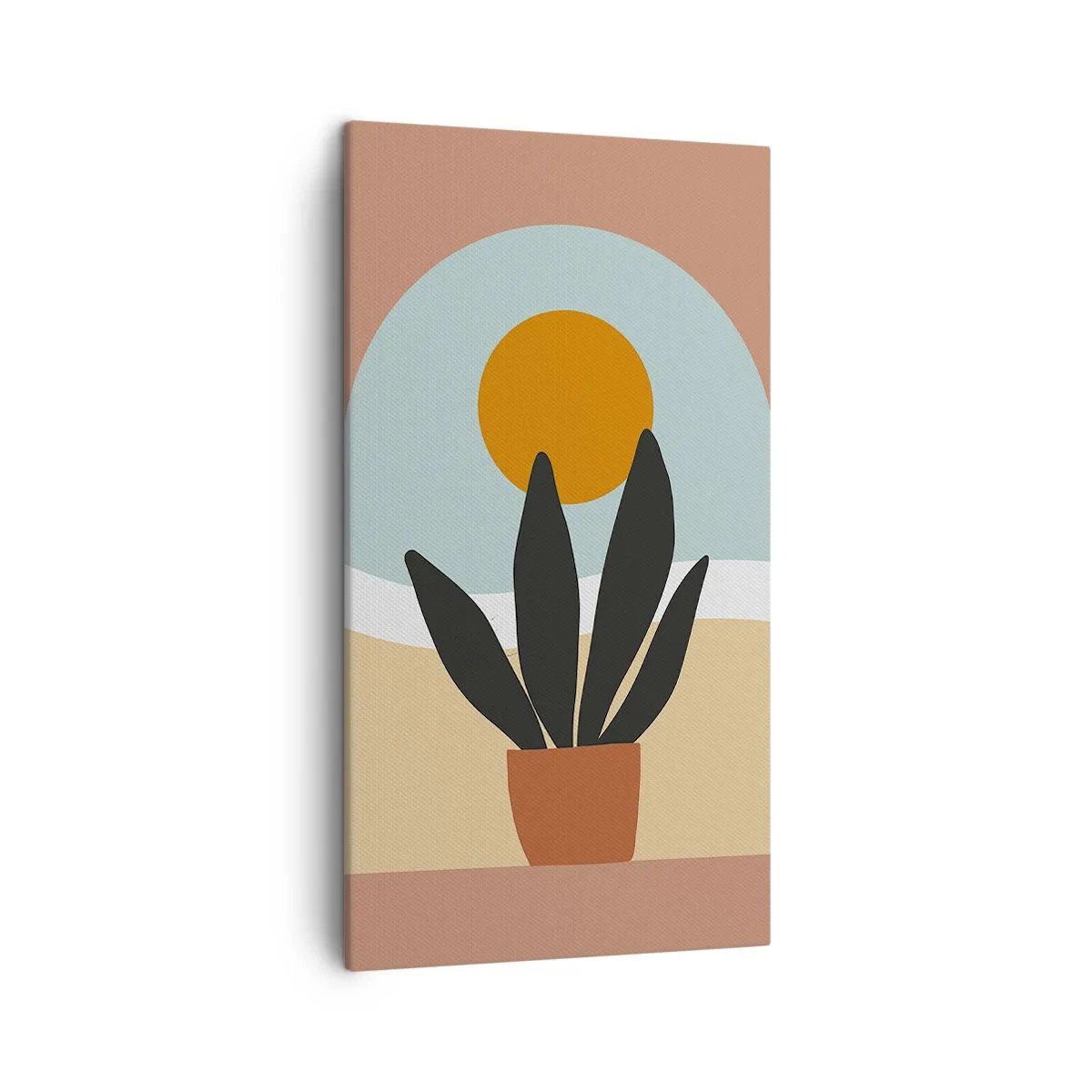 Lærredstryk - Billede på lærred - Små glæder - 45x80 cm