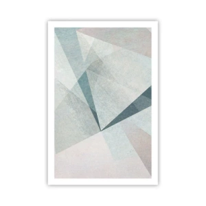 Plakat - Rolig og alligevel dynamisk - 61x91 cm