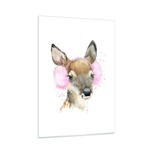 Billede på glas - Og frosten er ikke længere skræmmende - 50x70 cm