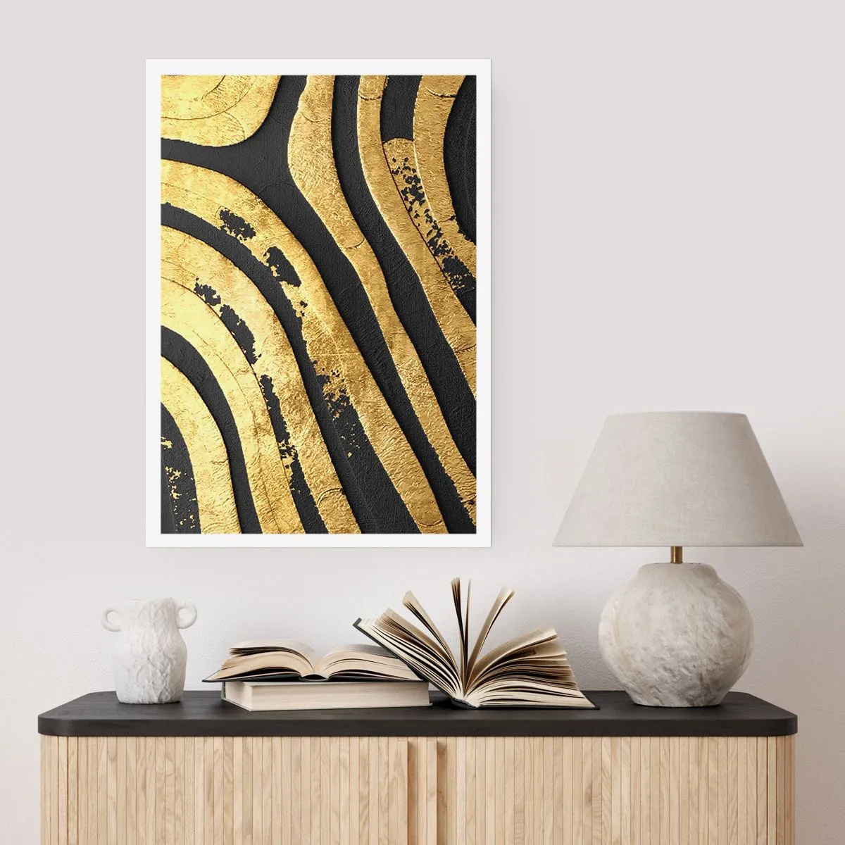 Plakat - Alt flyder - 61x91 cm
