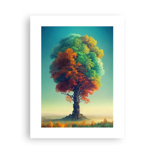 Plakat - Eg - naturens fader - 30x40 cm