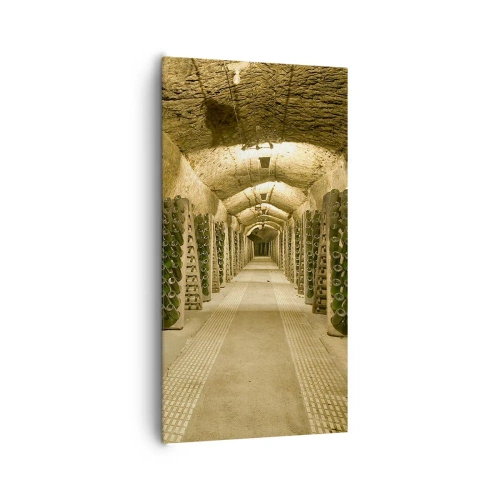 Lærredstryk - Billede på lærred - Smagens fødsel - 65x120 cm