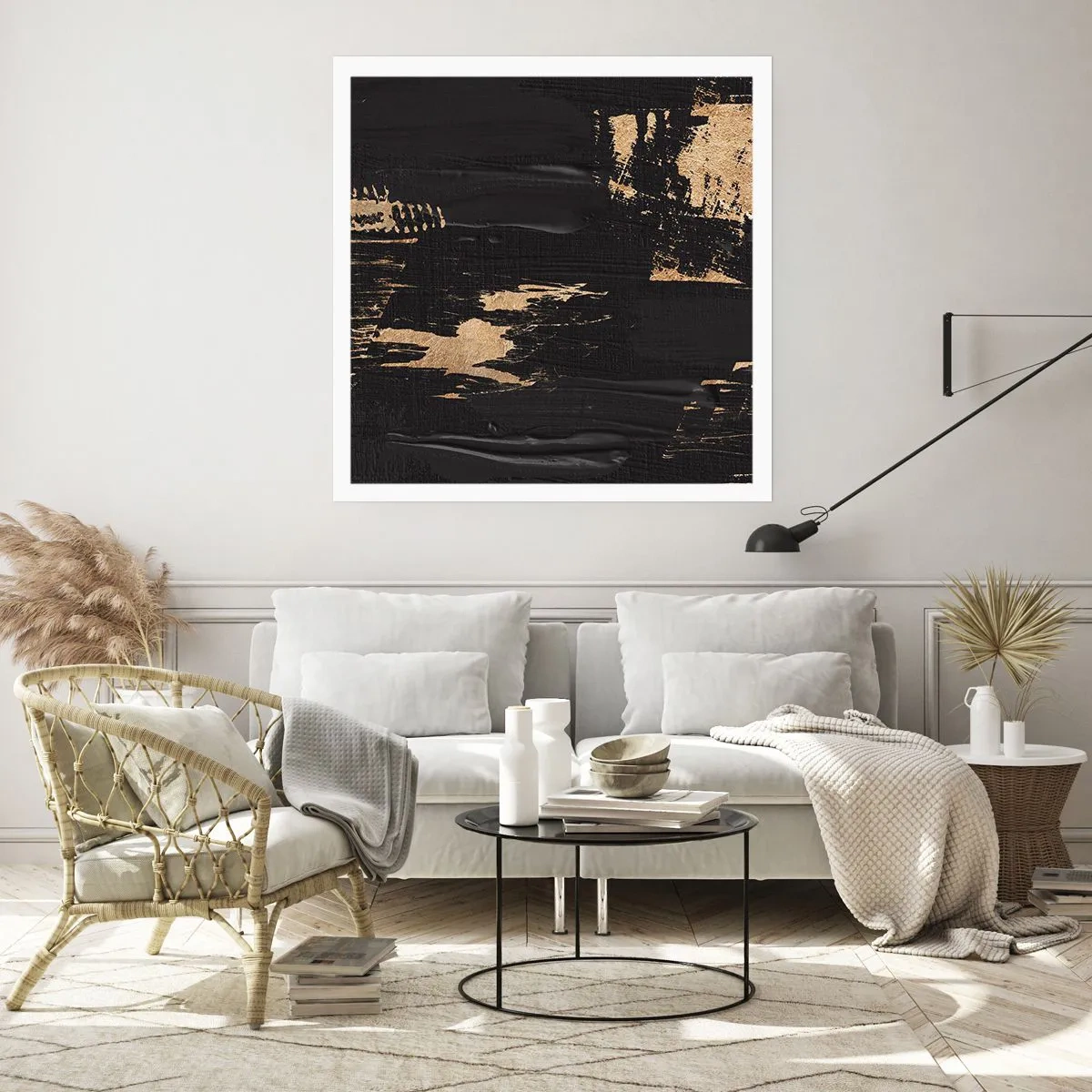 Plakat - Et spor af berøring - 50x50 cm