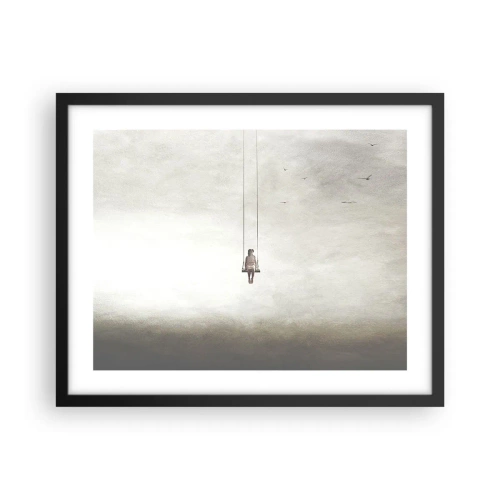 Plakat i sort ramme - Barnet i os selv - 50x40 cm