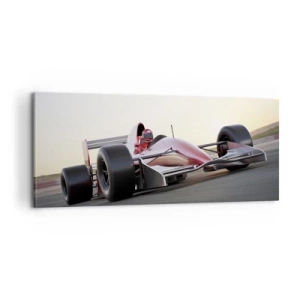 Lærredstryk - Billede på lærred - Altid en vinder - 100x40 cm