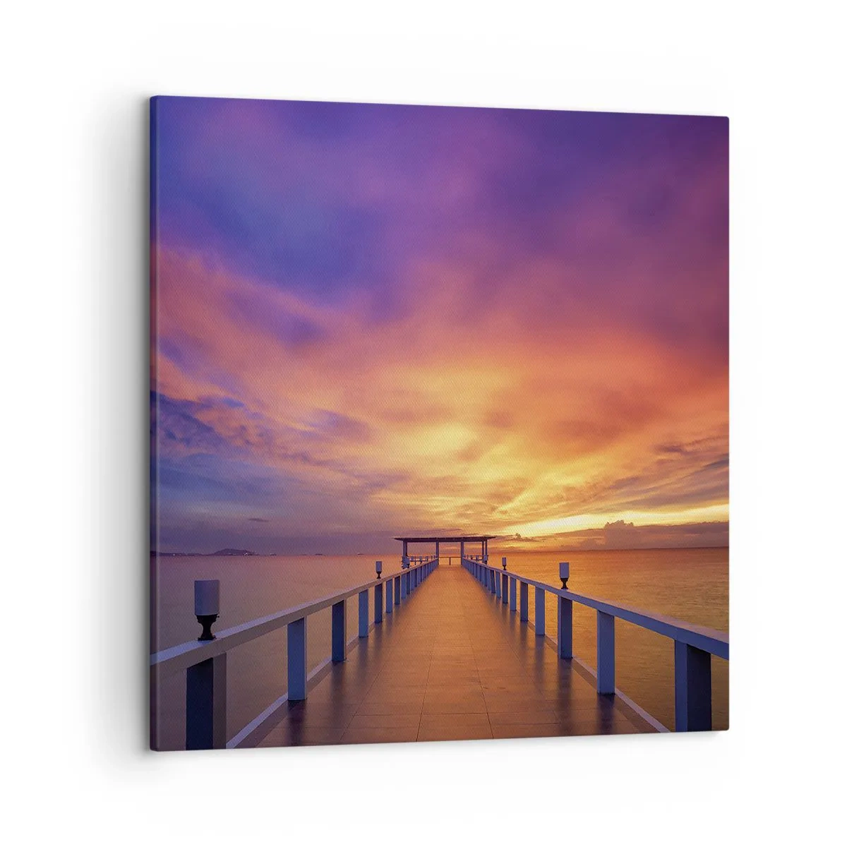 Lærredstryk - Billede på lærred - Uden ende - 50x50 cm