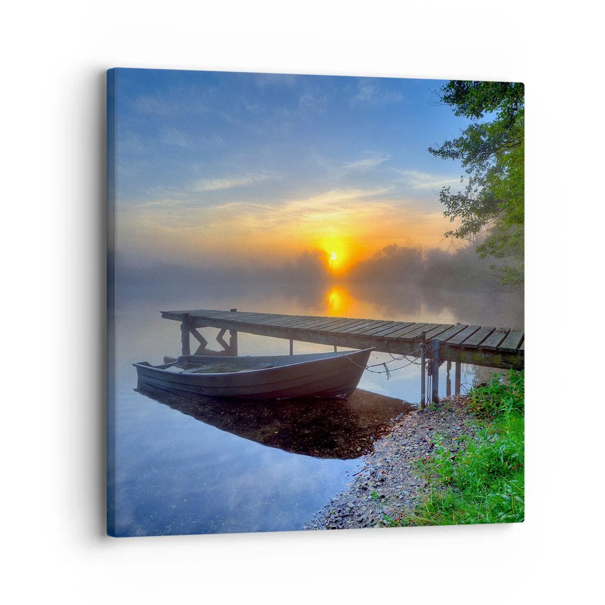 Lærredstryk - Billede på lærred - Hvordan det almindelige bliver til noget magisk - 30x30 cm