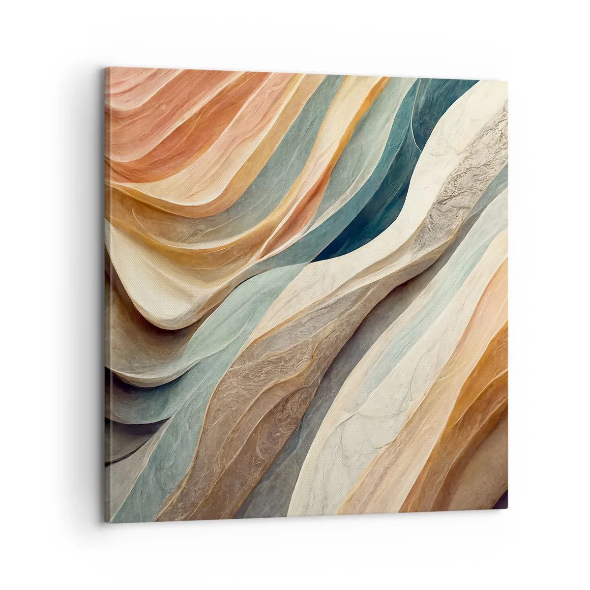 Lærredstryk - Billede på lærred - Øjeblikke før forandring - 60x60 cm