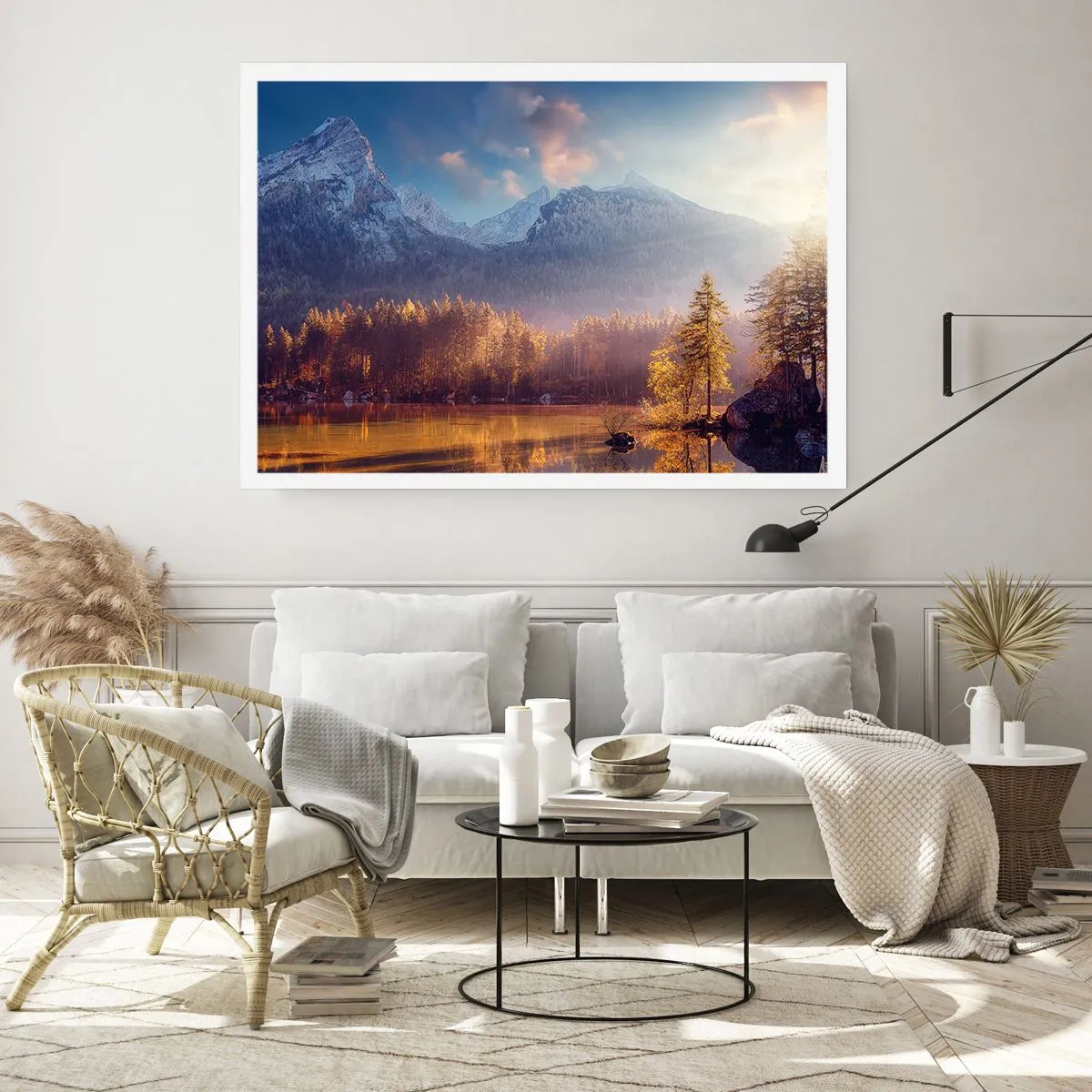 Plakat - I bjerge og dale - 70x50 cm