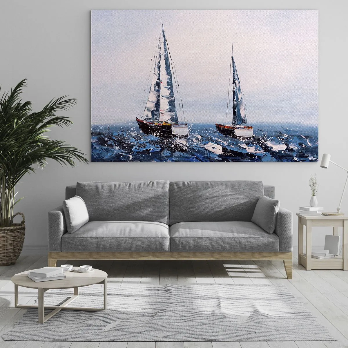 Billede på glas - Vindens broderskab - 100x70 cm