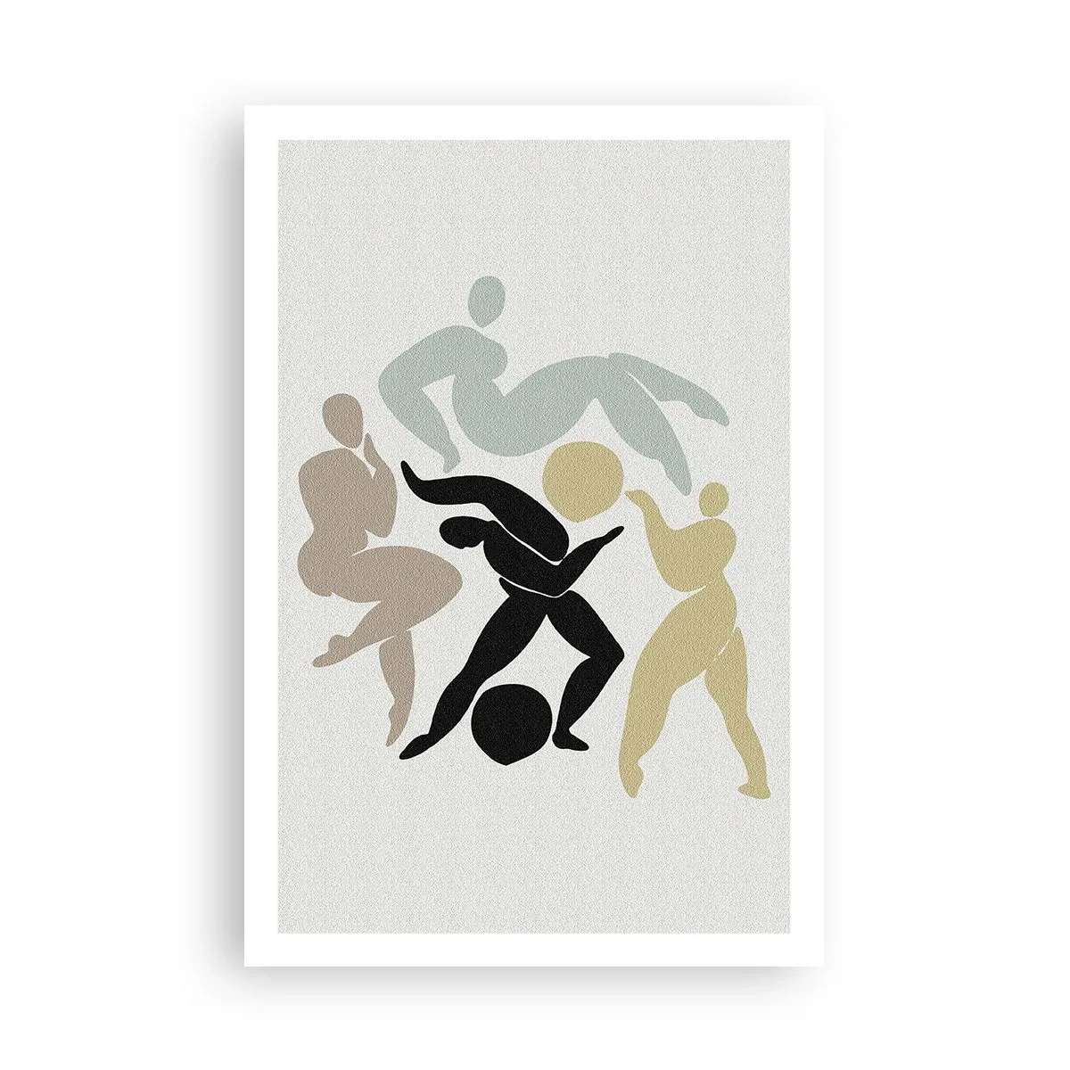 Plakat - Bevægelse for sundhed og skønhed - 61x91 cm