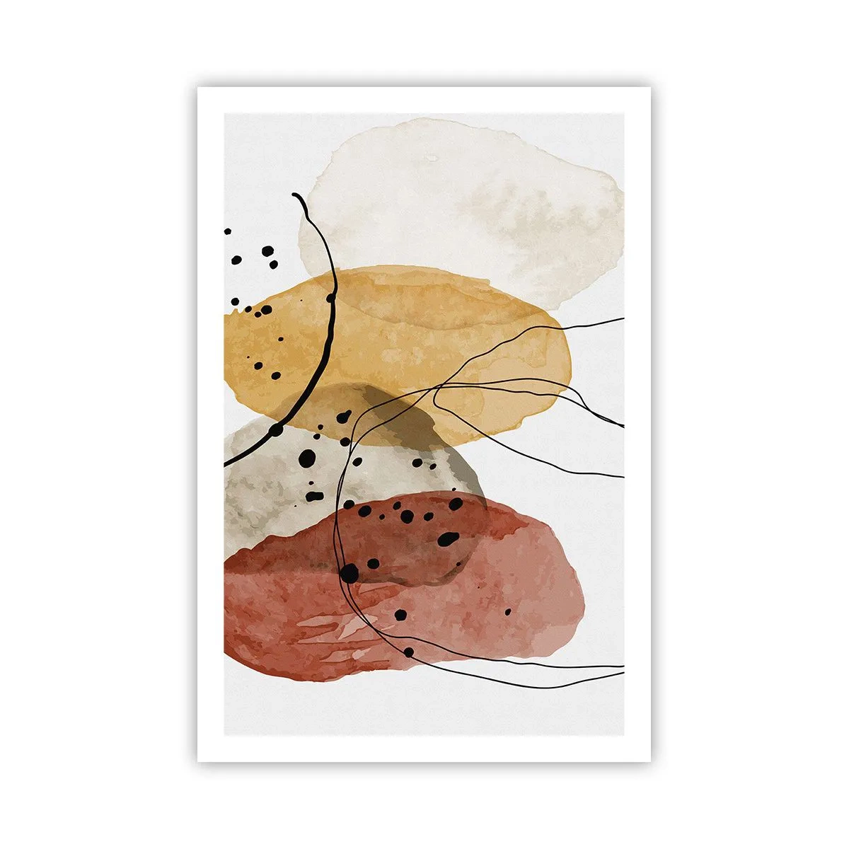 Plakat - Som lys, klar luft - 61x91 cm