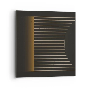 Lærredstryk - Billede på lærred - Udforsk mørket - 70x70 cm