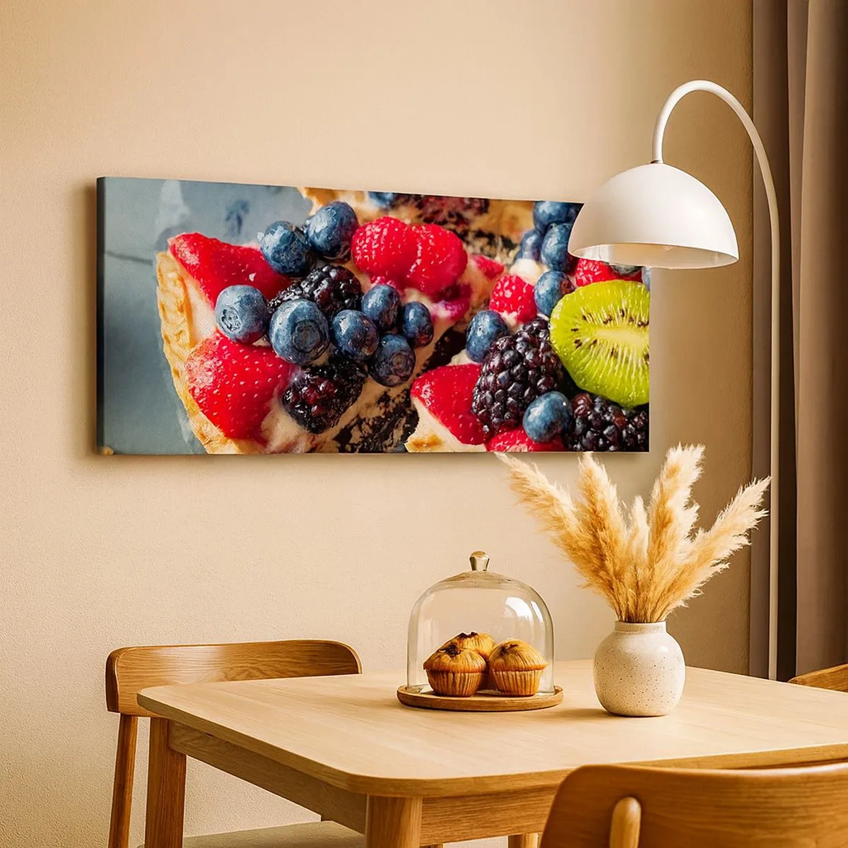 Lærredstryk - Billede på lærred - Dolce vita! - 100x40 cm