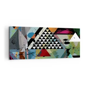 Lærredstryk - Billede på lærred - Hvor enkelt - 100x40 cm