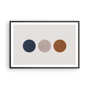 Plakat i sort ramme - Et symbol på perfektion - 91x61 cm