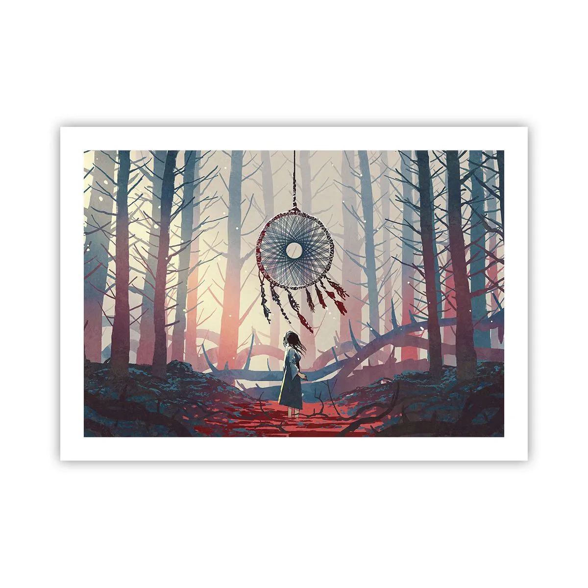 Plakat - Det hemmelige ritual for lykke - 70x50 cm