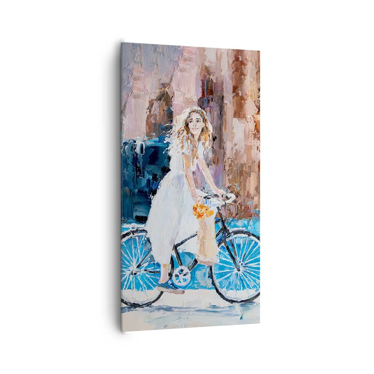 Lærredstryk - Billede på lærred - Glæde om morgenen - 65x120 cm