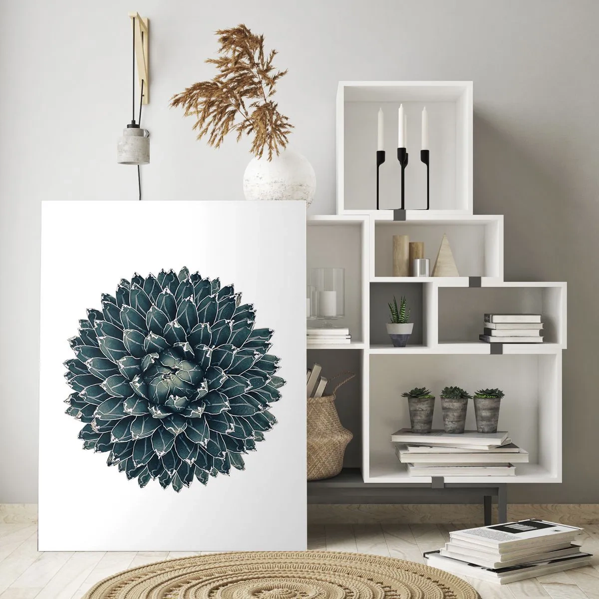 Billede på glas - Ørkenstjerne - 50x70 cm