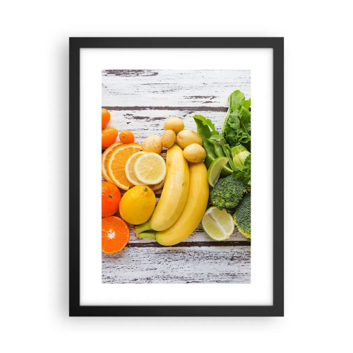 Plakat i sort ramme - Er det ikke nok? - 30x40 cm