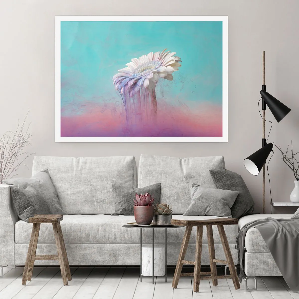 Plakat - Blomster efter døden - 91x61 cm