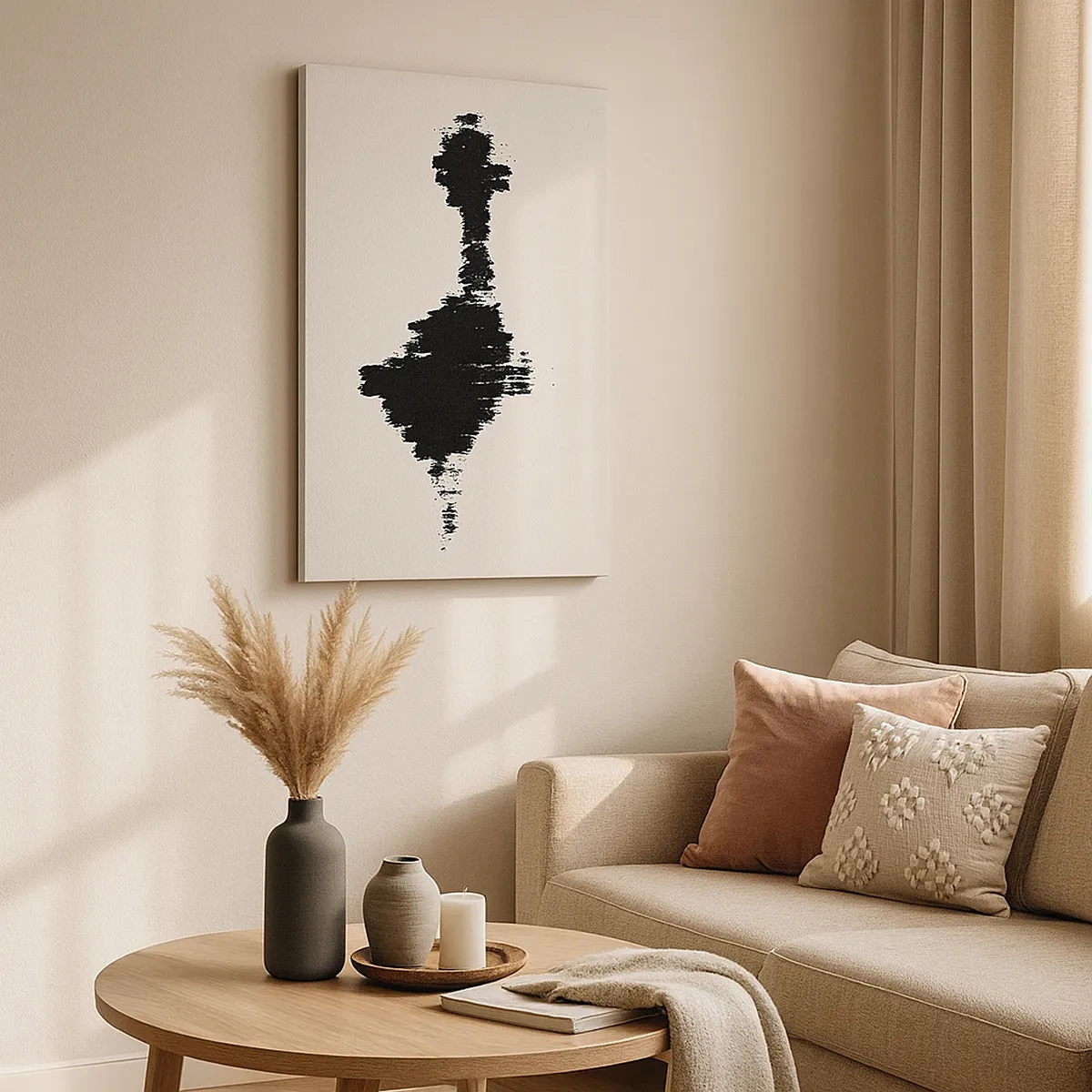 Lærredstryk - Billede på lærred - Fantasiens vibrationer - 50x70 cm