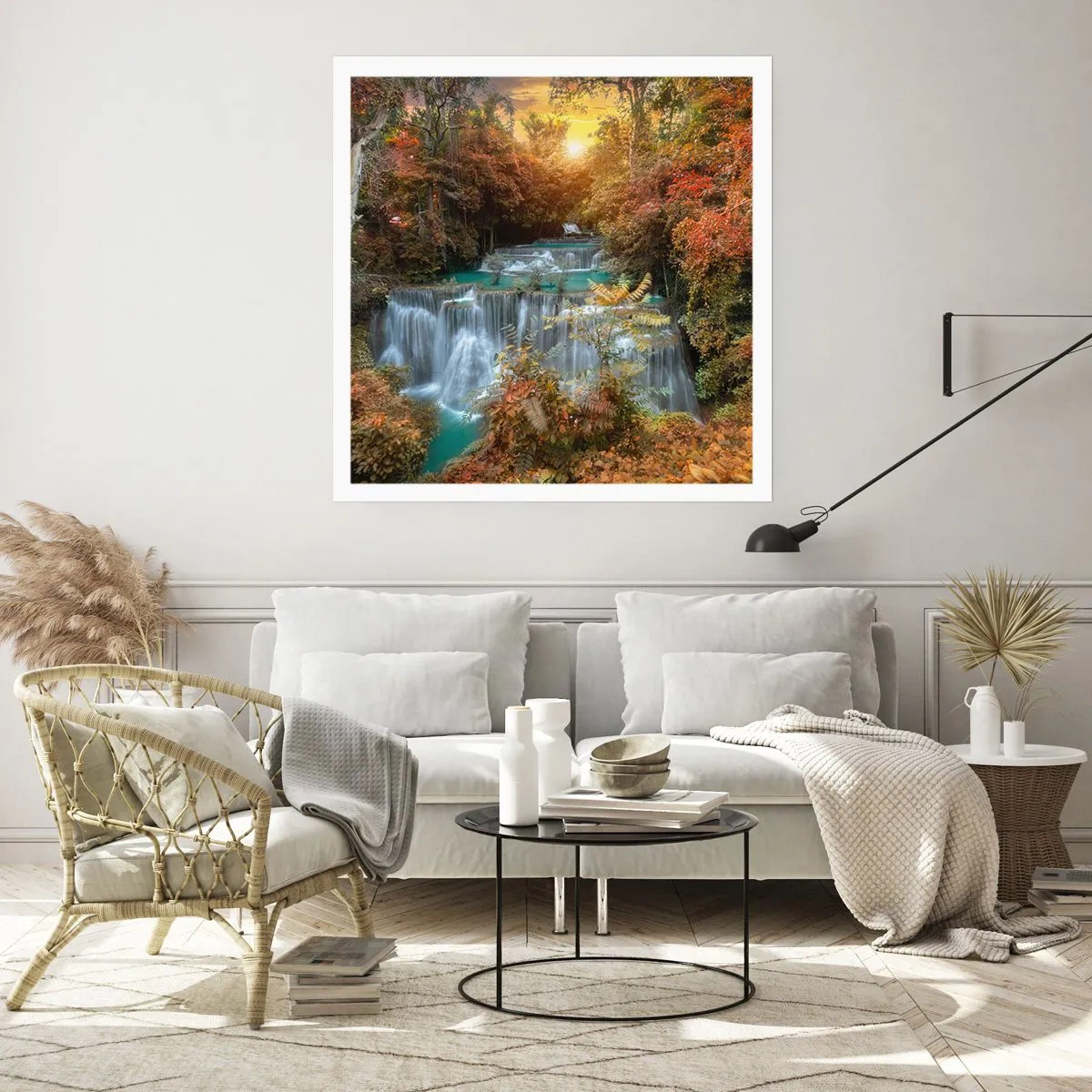 Plakat - Skovens skjulte skat - 40x40 cm