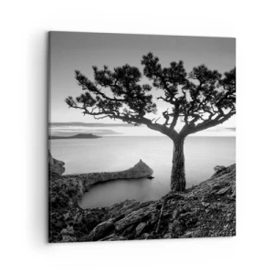 Lærredstryk - Billede på lærred - Fred hele vejen til horisonten - 50x50 cm