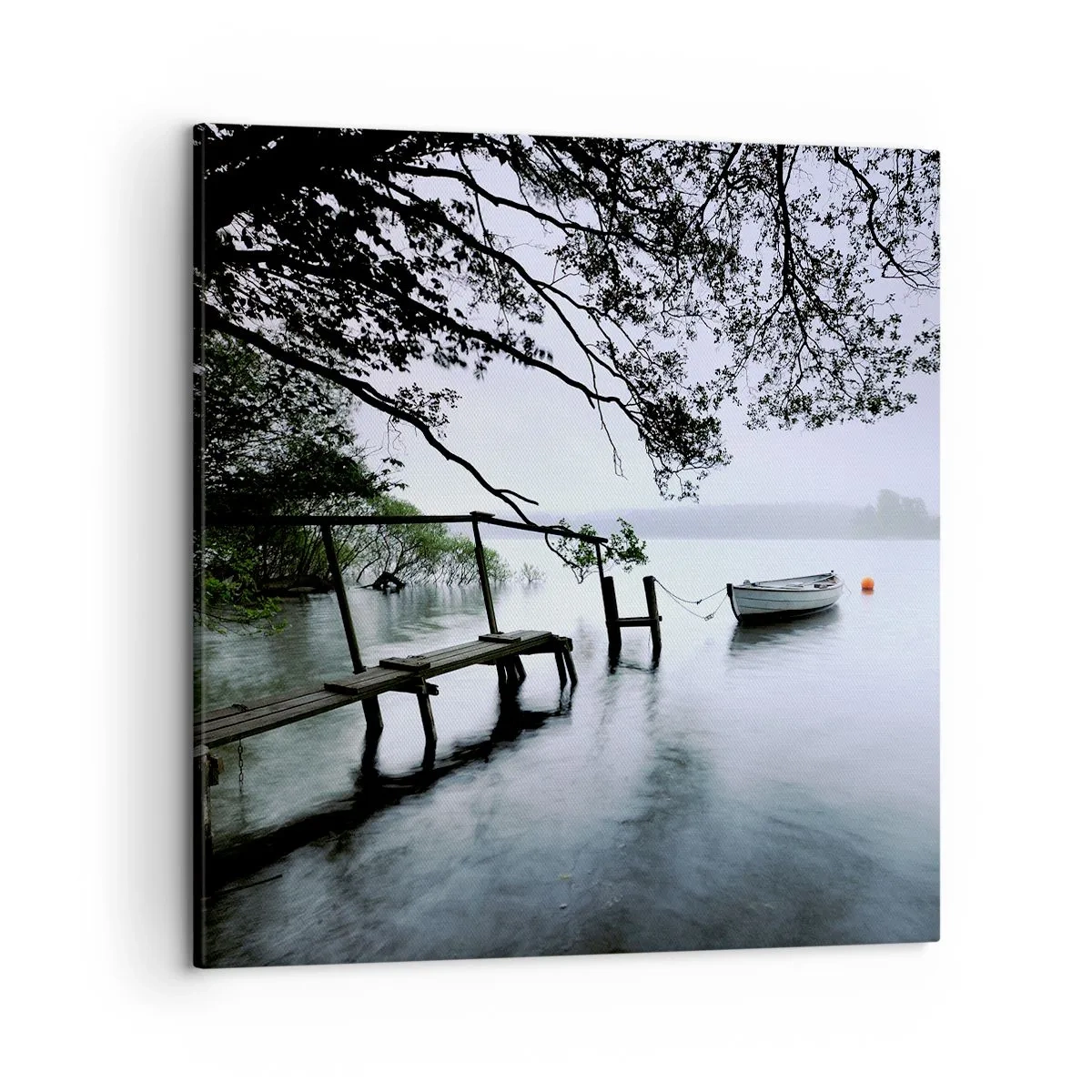 Lærredstryk - Billede på lærred - Du hviler allerede - 50x50 cm