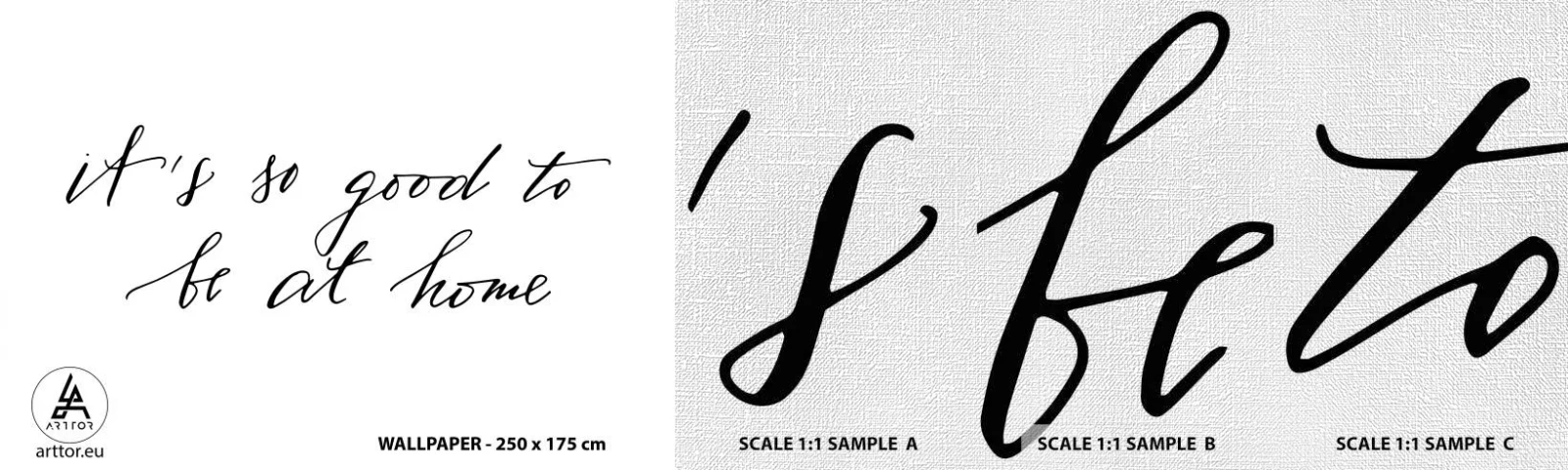 Prøve Fototapet Premium Canvas - Hele sandheden - Typografi, Bekræftelse, Maxim - 100x30 cm