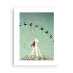 Plakat - Vi inviterer dig til at lege - 30x40 cm
