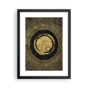 Plakat i sort ramme - Glamour-komposition - 30x40 cm