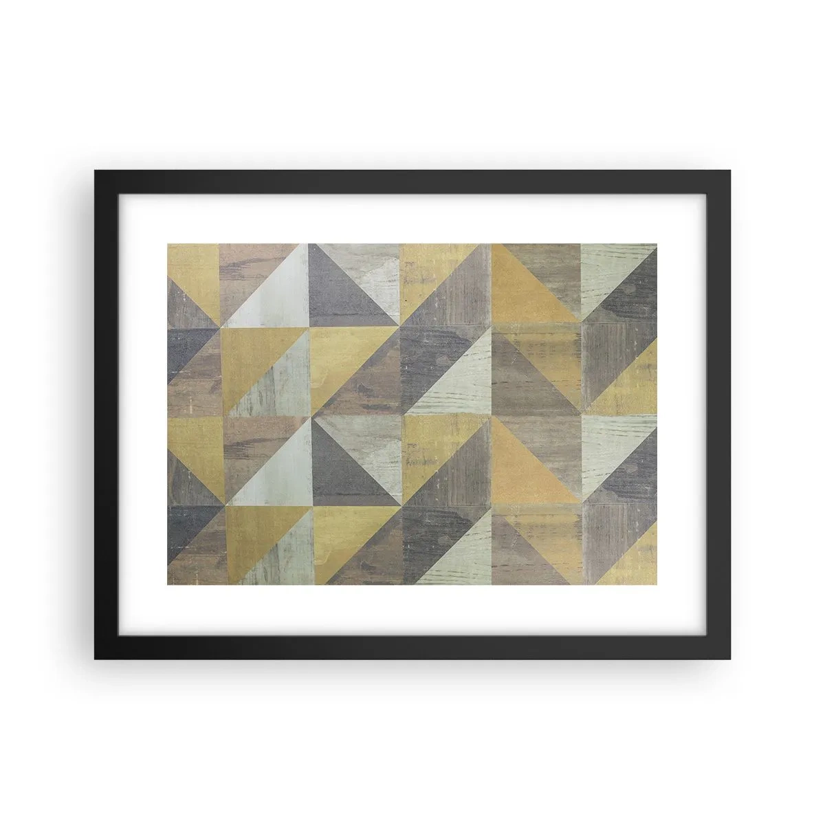 Plakat i sort ramme - Ved trekantens vinkel - 40x30 cm