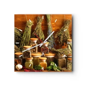 Vægur, Uret - Køkkenmagi - 30x30 cm