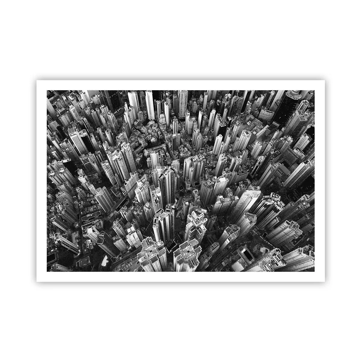 Plakat - Stadig højere og højere - 100x70 cm