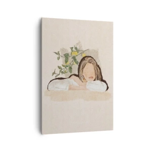 Lærredstryk - Billede på lærred - Sydstaternes skønhed - 70x100 cm