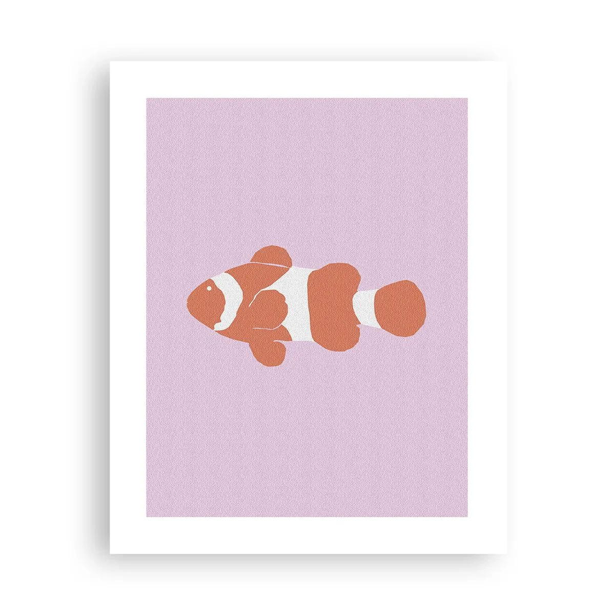 Plakat - I koraller til ansigt og hale - 40x50 cm