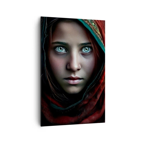 Lærredstryk - Billede på lærred - Østens prinsesse - 80x120 cm