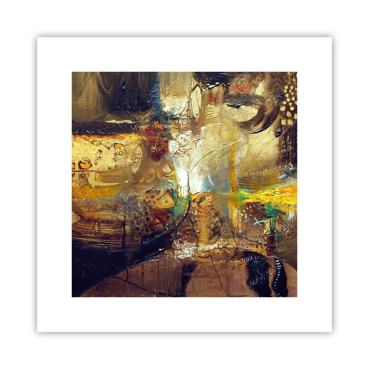 Plakat - Kold, varm, meget varm - 30x30 cm