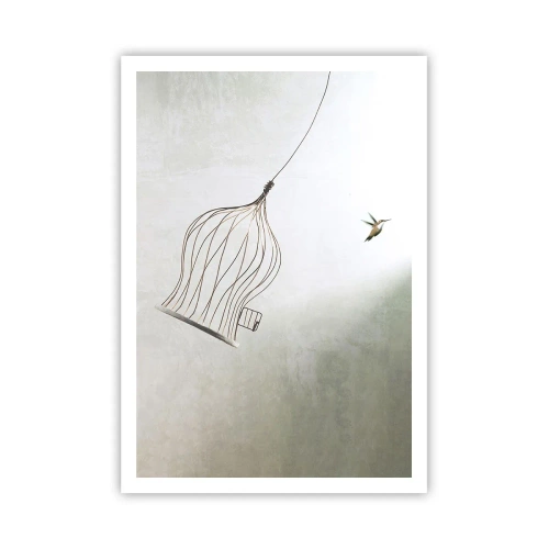 Plakat - I sit elementet - 70x100 cm