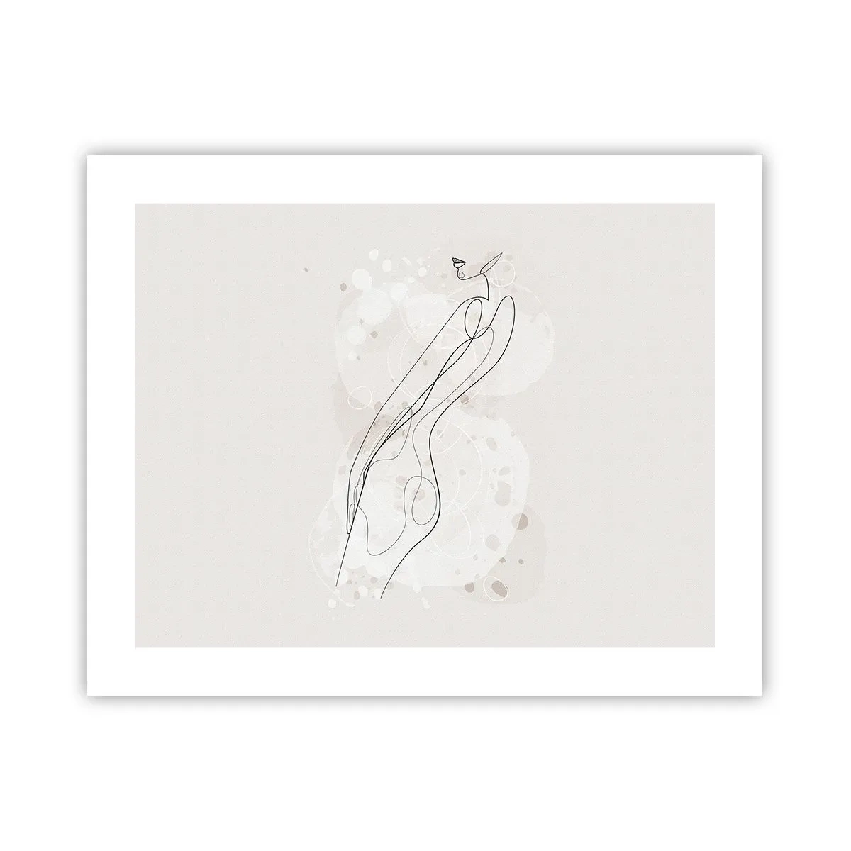 Plakat - At forvilde sig med blikket - 50x40 cm