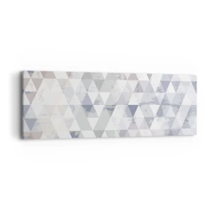 Lærredstryk - Billede på lærred - I takt på tre - 90x30 cm