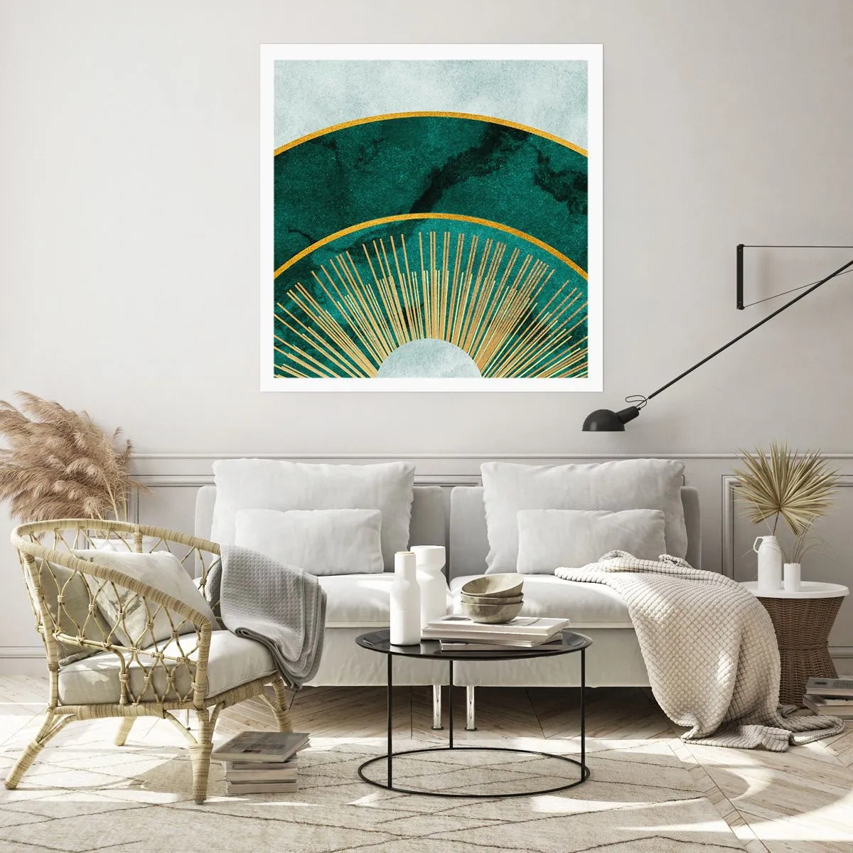 Plakat - Et anderledes solsystem - 40x40 cm