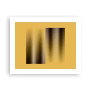 Plakat - Modsætningernes kvadrat - 50x40 cm