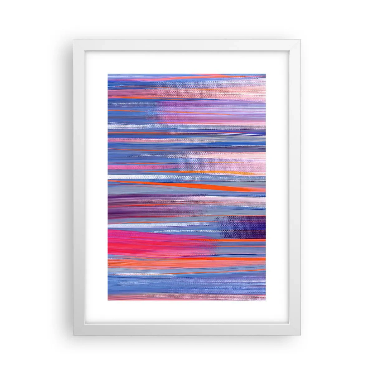 Plakat i hvid ramme - Opstigning - 30x40 cm