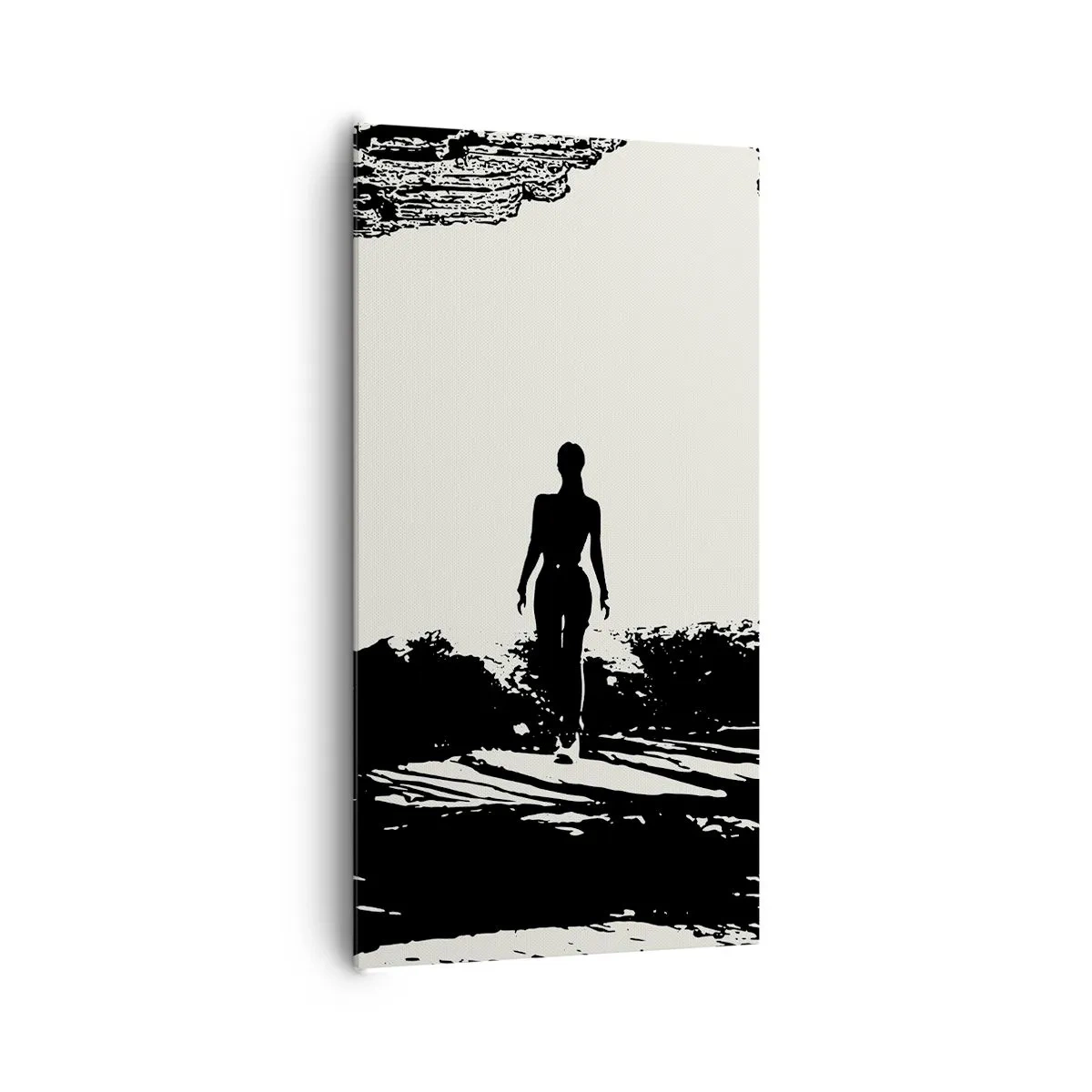 Lærredstryk - Billede på lærred - Et nyt udseende - 65x120 cm