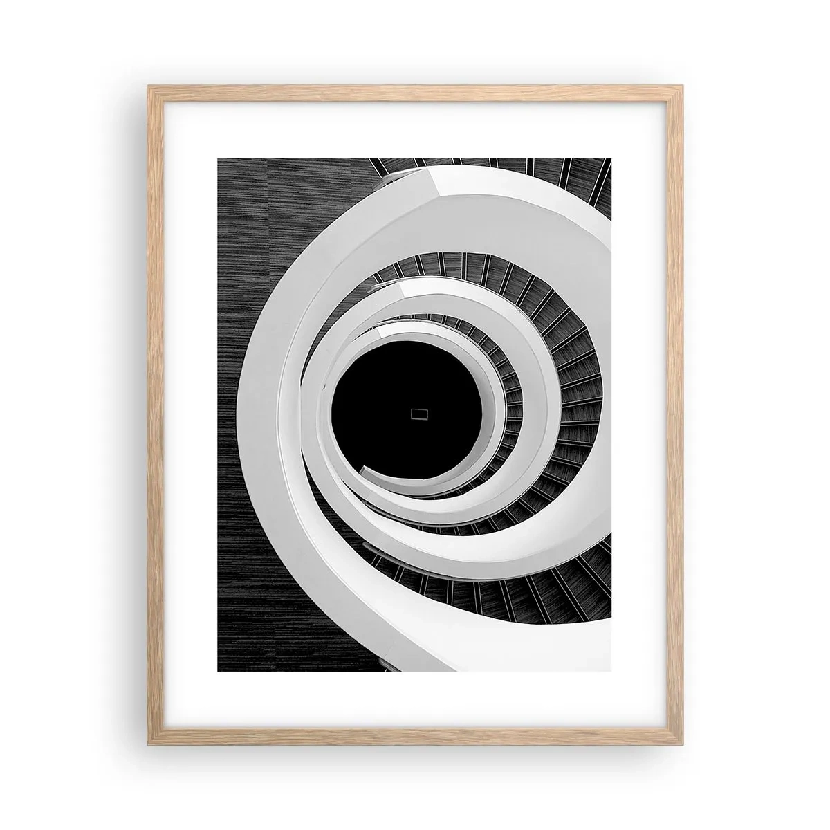 Plakat i ramme af lyst egetræ - Til sagen - 40x50 cm