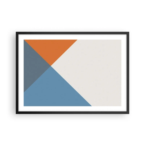 Plakat i sort ramme - Med hensyn til ... - 70x50 cm