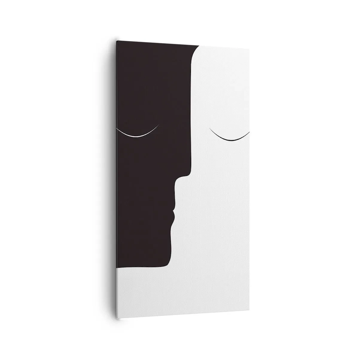 Lærredstryk - Billede på lærred - Modsætningernes enhed - 65x120 cm