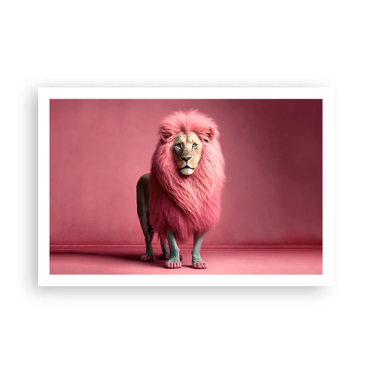 Plakat - Og du er ikke længere bange - 91x61 cm